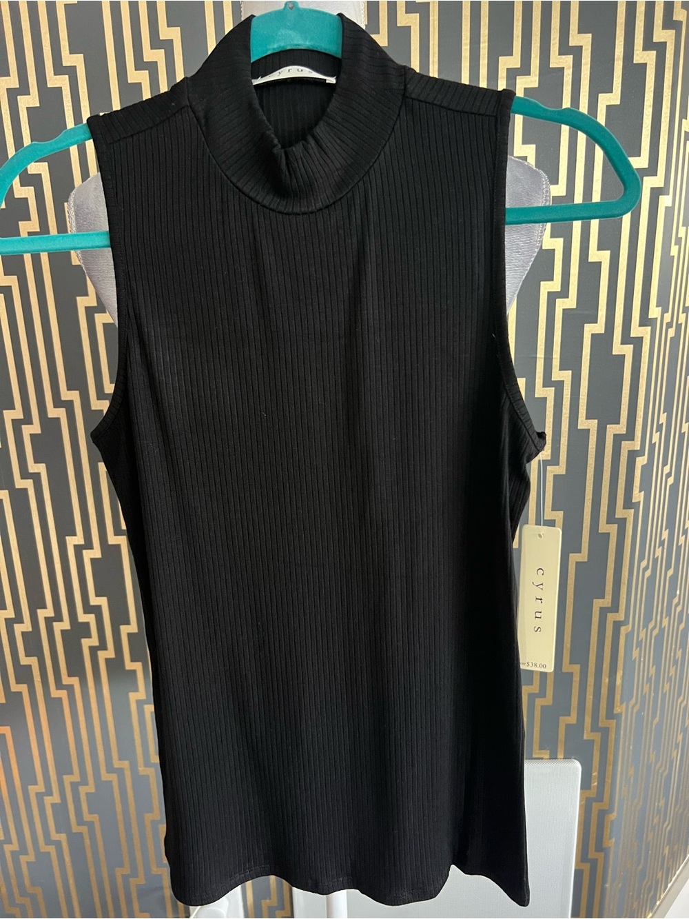 Cyrus Mock Neck Tank